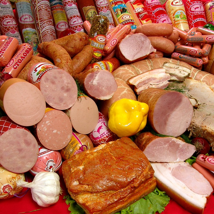 Application of the soy protein in meat products