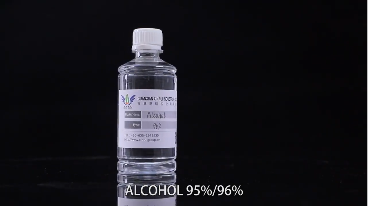 High pure ETHANOL 95% 96% for food grade